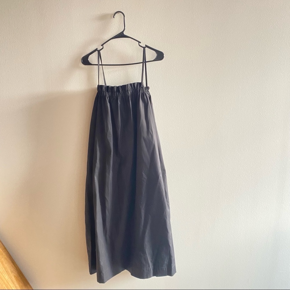 LUCA Black balloon dress with pockets